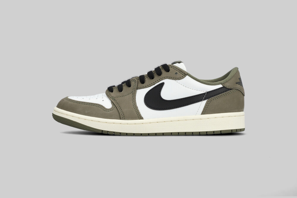 Air Jordan 1 Low OG 'Medium Olive and Summit White' - HQ6998-200 - Lust México