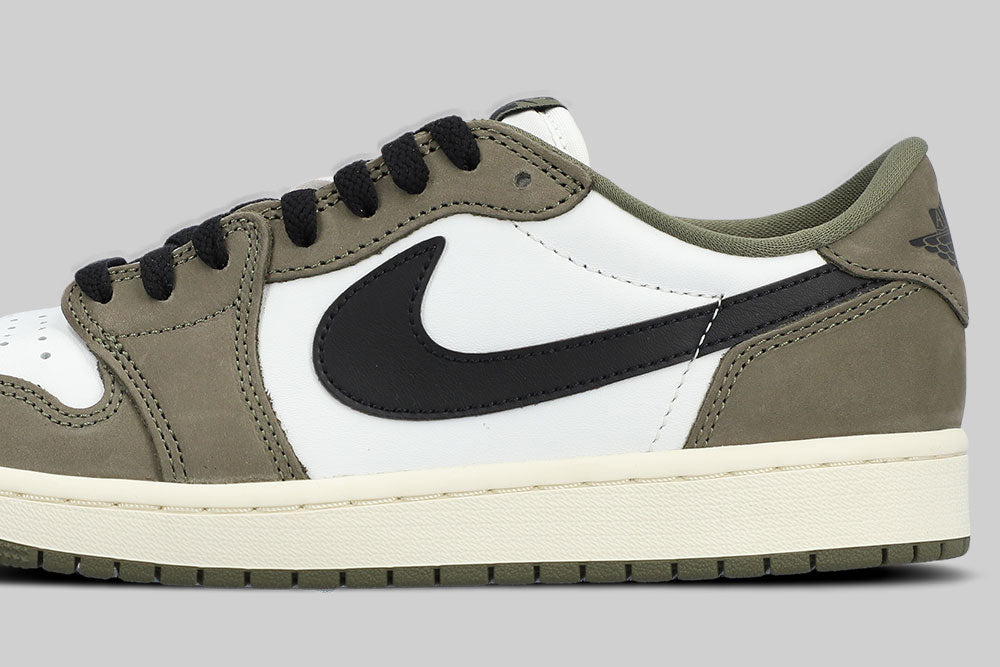Air Jordan 1 Low OG 'Medium Olive and Summit White' - HQ6998-200 - Lust México