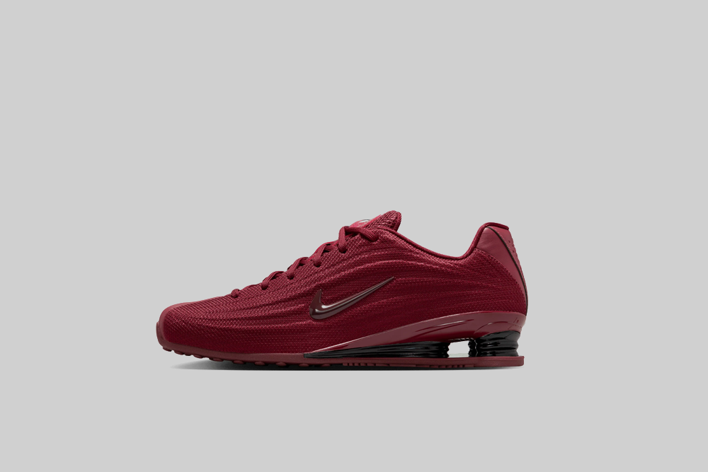 Women's Nike Shox Z 'Dark Team Red' - HQ7540-600