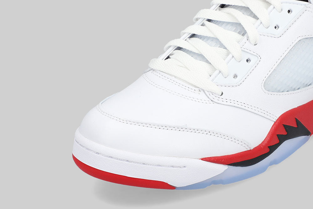 Air Jordan 5 Fire Red "Black Tongue" - HQ7978-101
