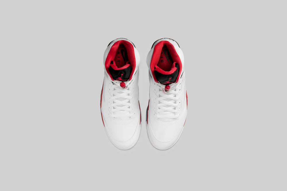 Air Jordan 5 OG 'White and Fire Red' - HQ7978-101 FTW - SNEAKERS - MEN - ADULT - QS - FA - 25 en Lust México