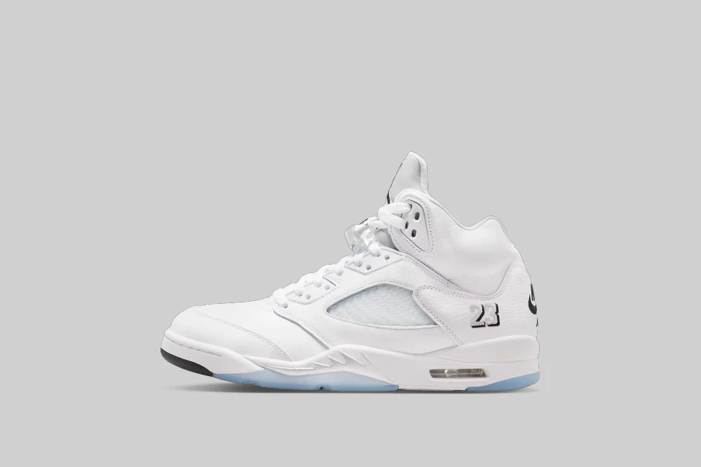 Air jordan 5 Retro 'White and Metallic Silver' - HQ7978-103 - Lust México