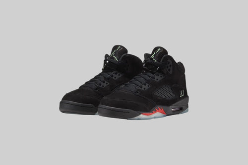 Air Jordan 5 "Halloween" 'Black and Picante Red' (GS) - HQ7980-001 - Lust México