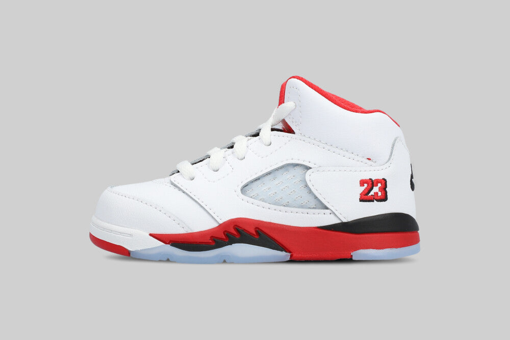 Air Jordan 5 Fire Red "Black Tongue" (TD) - HQ7981-101
