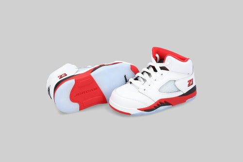 Air Jordan 5 Fire Red "Black Tongue" (TD) - HQ7981-101