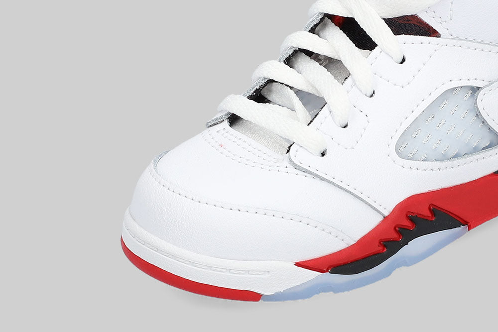 Air Jordan 5 Fire Red "Black Tongue" (TD) - HQ7981-101