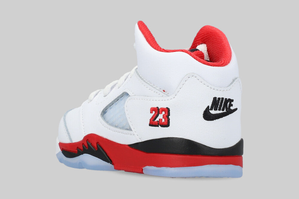 Air Jordan 5 Fire Red "Black Tongue" (TD) - HQ7981-101