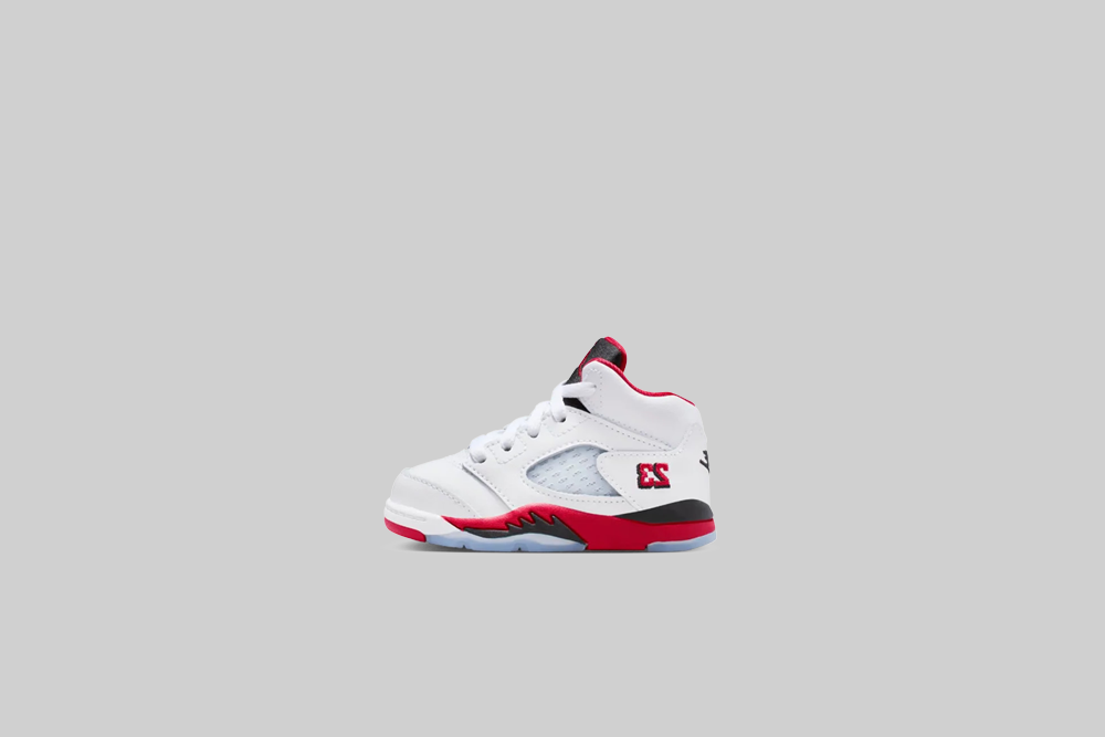 Jordan 5 Retro 'Fire Red Black Tongue' (TD) - HQ7981-101 FTW - SNEAKERS - KIDS - KIDS - INLINE - FA - 25 en Lust México