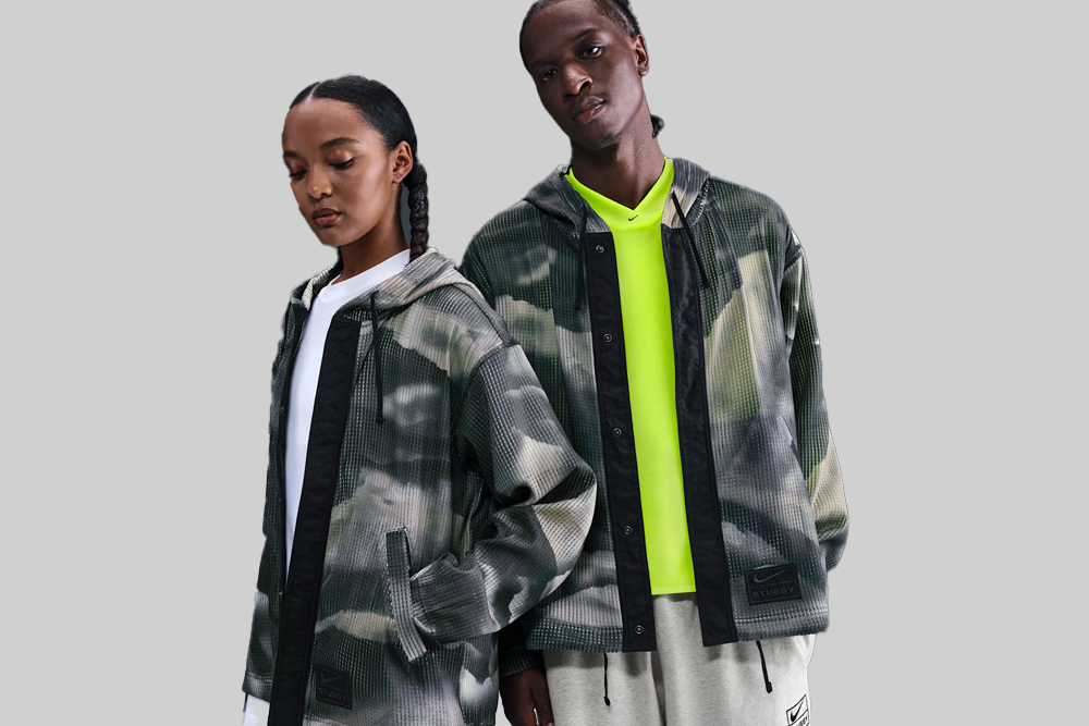 Nike x Stüssy Ghillie All-Over Print Hoodie - HQ8537-900