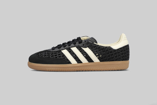 Women's adidas Samba OG Basketweave 'Black' - HQ9282 - Lust México