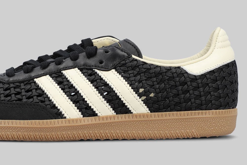 Women's adidas Samba OG Basketweave 'Black' - HQ9282 - Lust México
