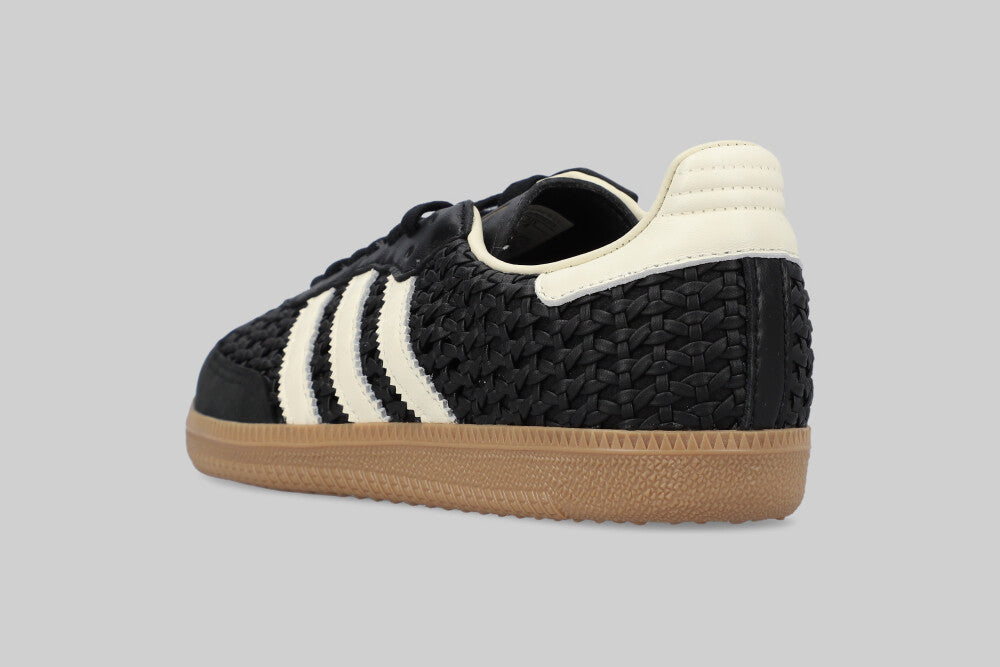 Women's adidas Samba OG Basketweave 'Black' - HQ9282 - Lust México