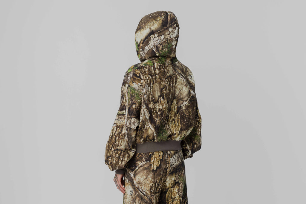 Women's Jordan Brooklyn Fleece Realtree Crop Full-Zip Hoodie - HV0469-133 APP - TOP - WOMEN - ADULT - INLINE - WI - 25 en Lust México