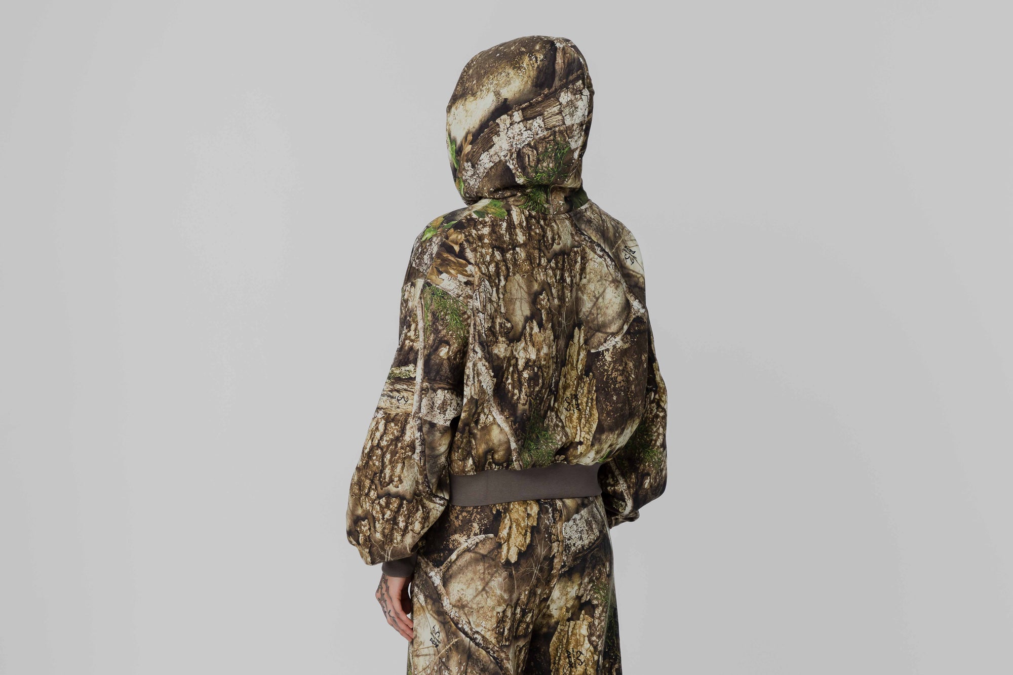 Women's Jordan Brooklyn Fleece Realtree Crop Full-Zip Hoodie - HV0469-133