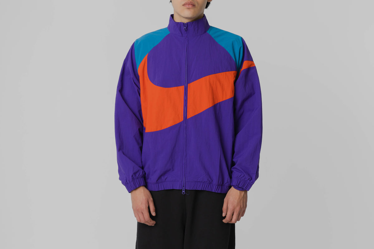 Women's Nike Sportswear Logo Oversized Woven Jacket - HV4107-547
