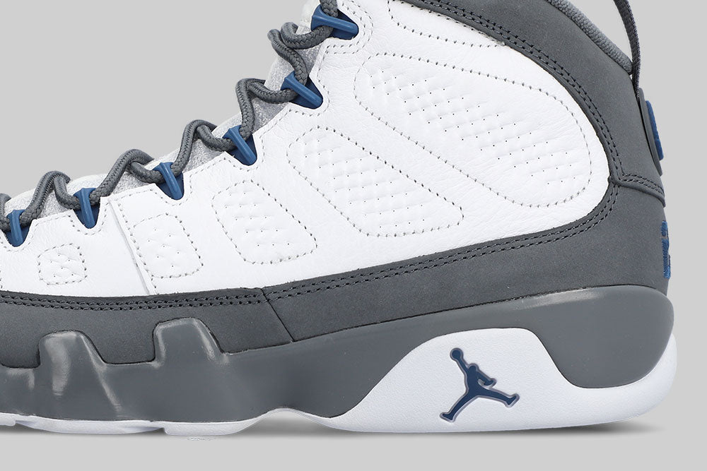 Air Jordan 9 'Flint Grey and French Blue' - HV4794-100 - Lust México