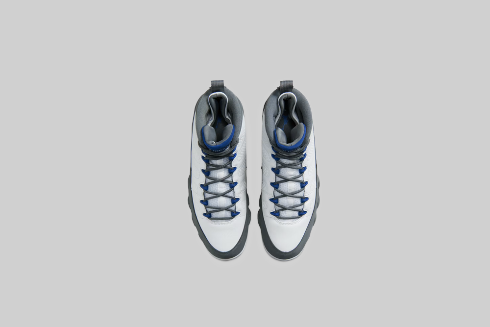 Air Jordan 9 'Flint Grey and French Blue' - HV4794-100