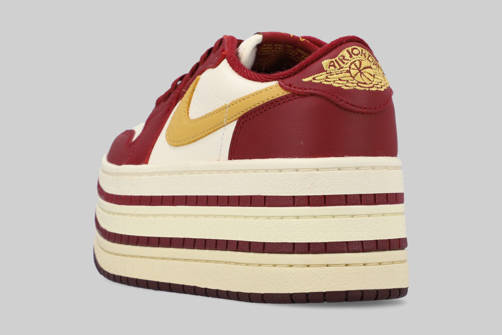 Women's Air Jordan 1 Triple Stack 'Team Red Pale Ivory' - HV8288-600