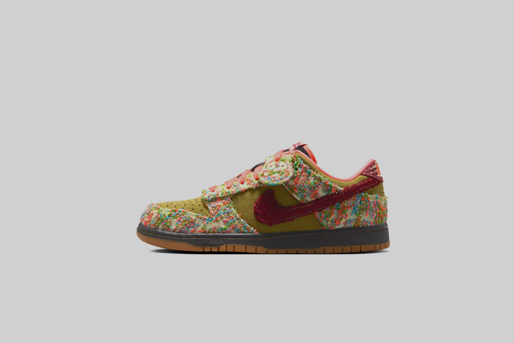 Nike Dunk Low 'Green Curry and White'