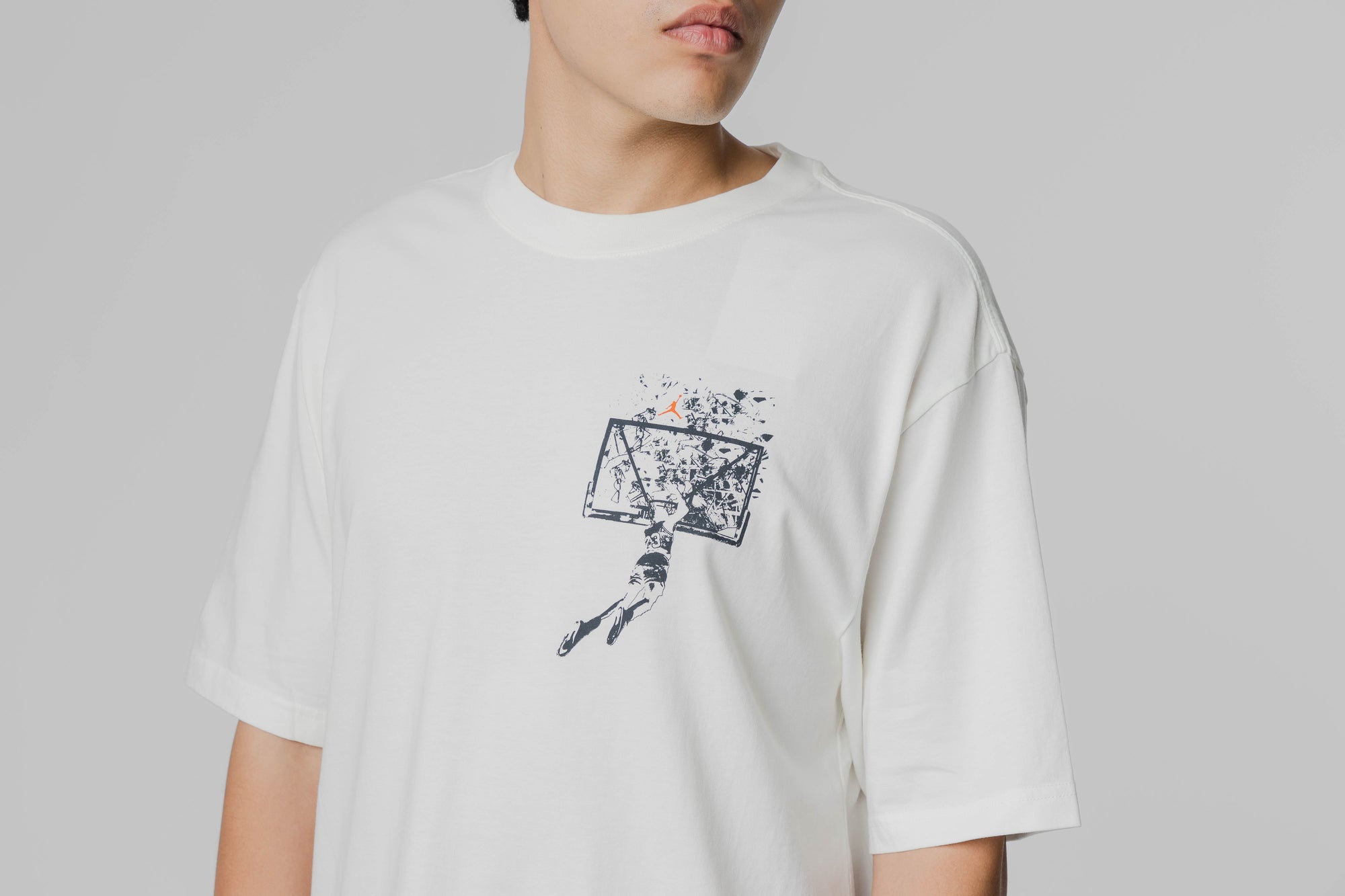 Jordan Brooklyn Shattered Backboard Oversized Tee
