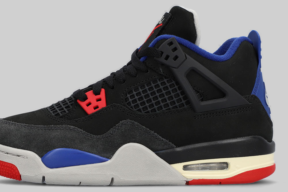 Air Jordan 4 Rare Air 'Black and Fire Red' (GS) - [sku] - Lust México