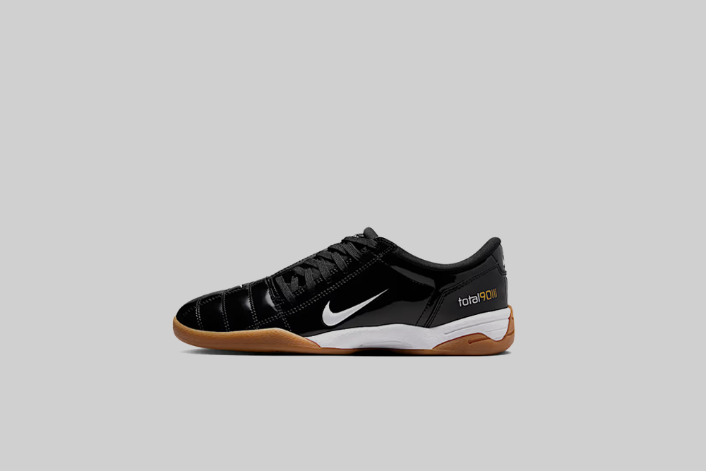 Women's Nike Total 90 III Patent Black Gum