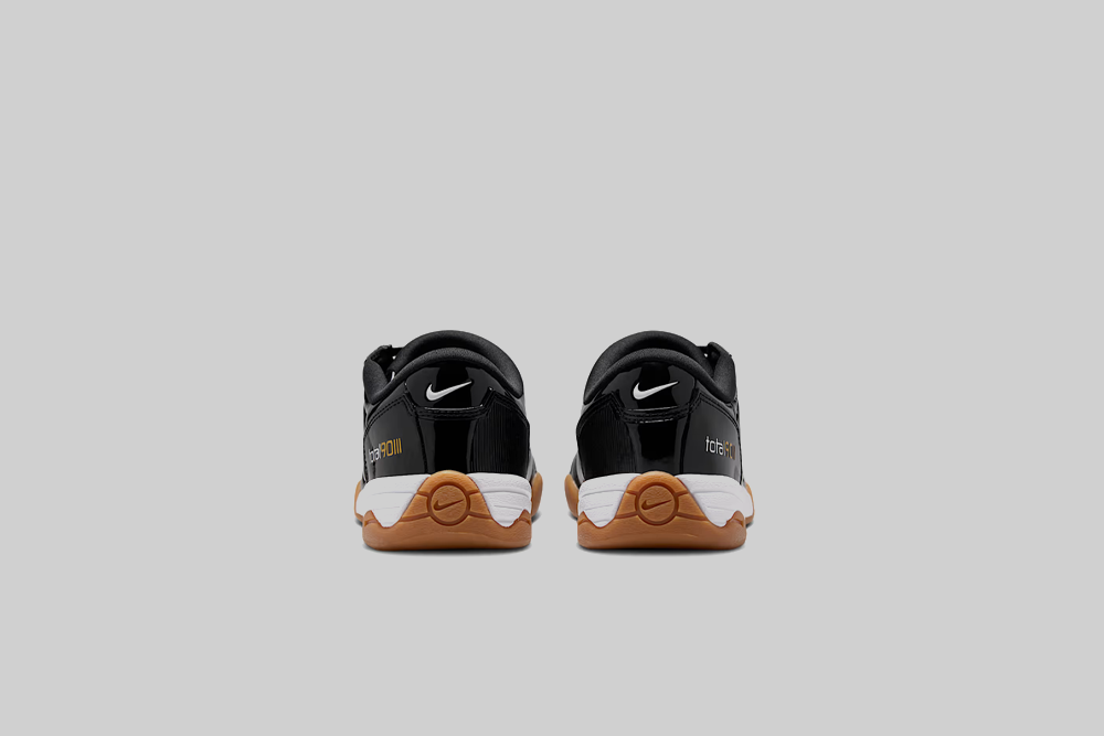 Women's Nike Total 90 III Patent Black Gum