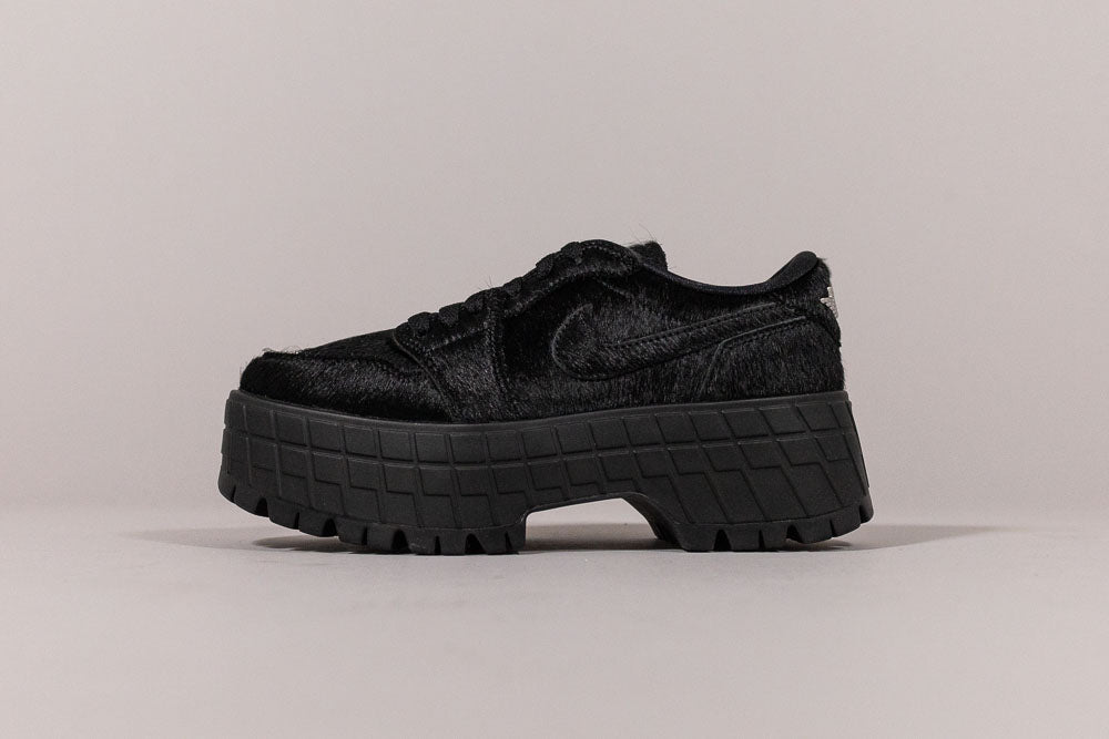 Women's Air Jordan 1 Low Brooklyn 'Black and Gym Red' - [sku] - Lust México