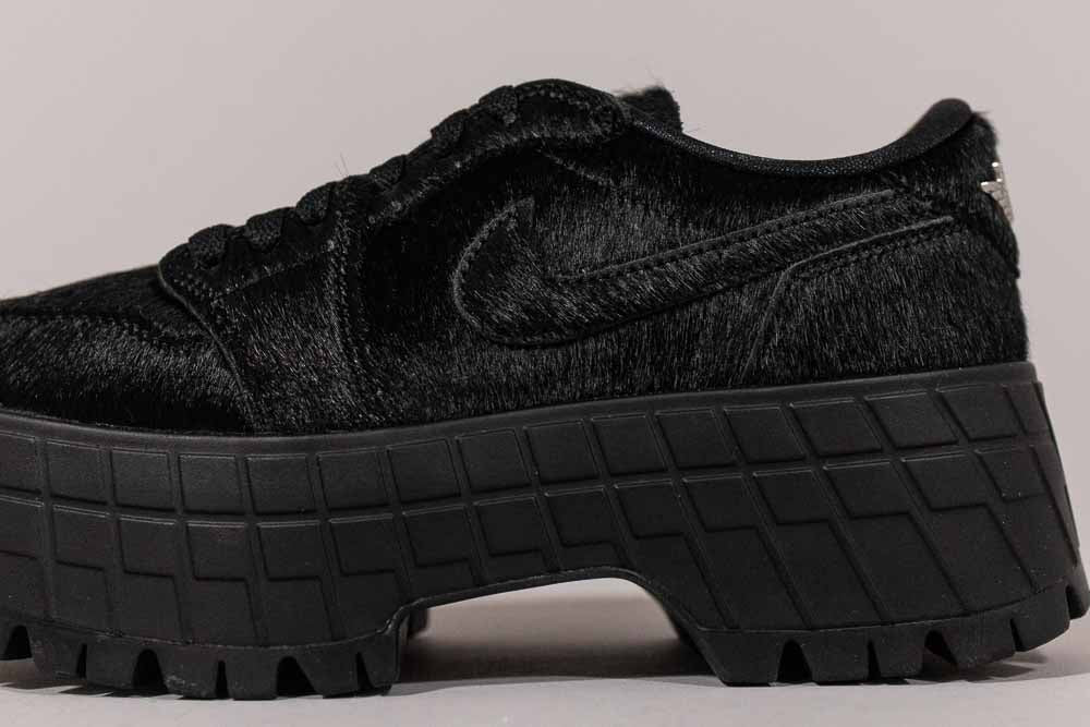 Women's Air Jordan 1 Low Brooklyn 'Black and Gym Red' - [sku] - Lust México