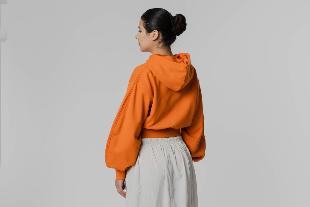 Women's Jordan Flight Shattered Backboard Fleece Cropped Satin-Lined Hoodie
