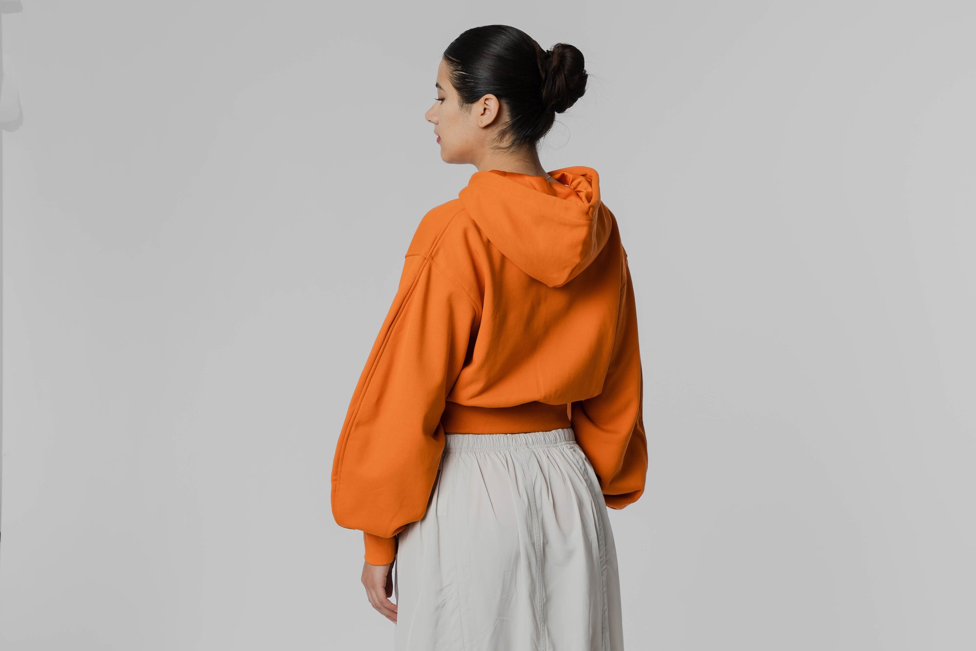 Women's Jordan Flight Shattered Backboard Fleece Cropped Satin-Lined Hoodie