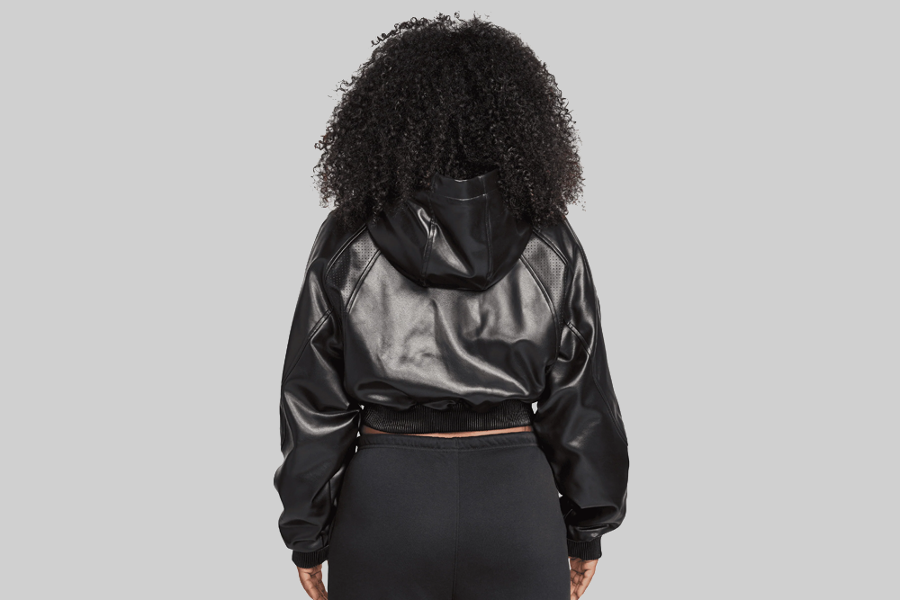 Women's Jordan Flight Fauz Leather Jacket - IF0947-010 - Lust México