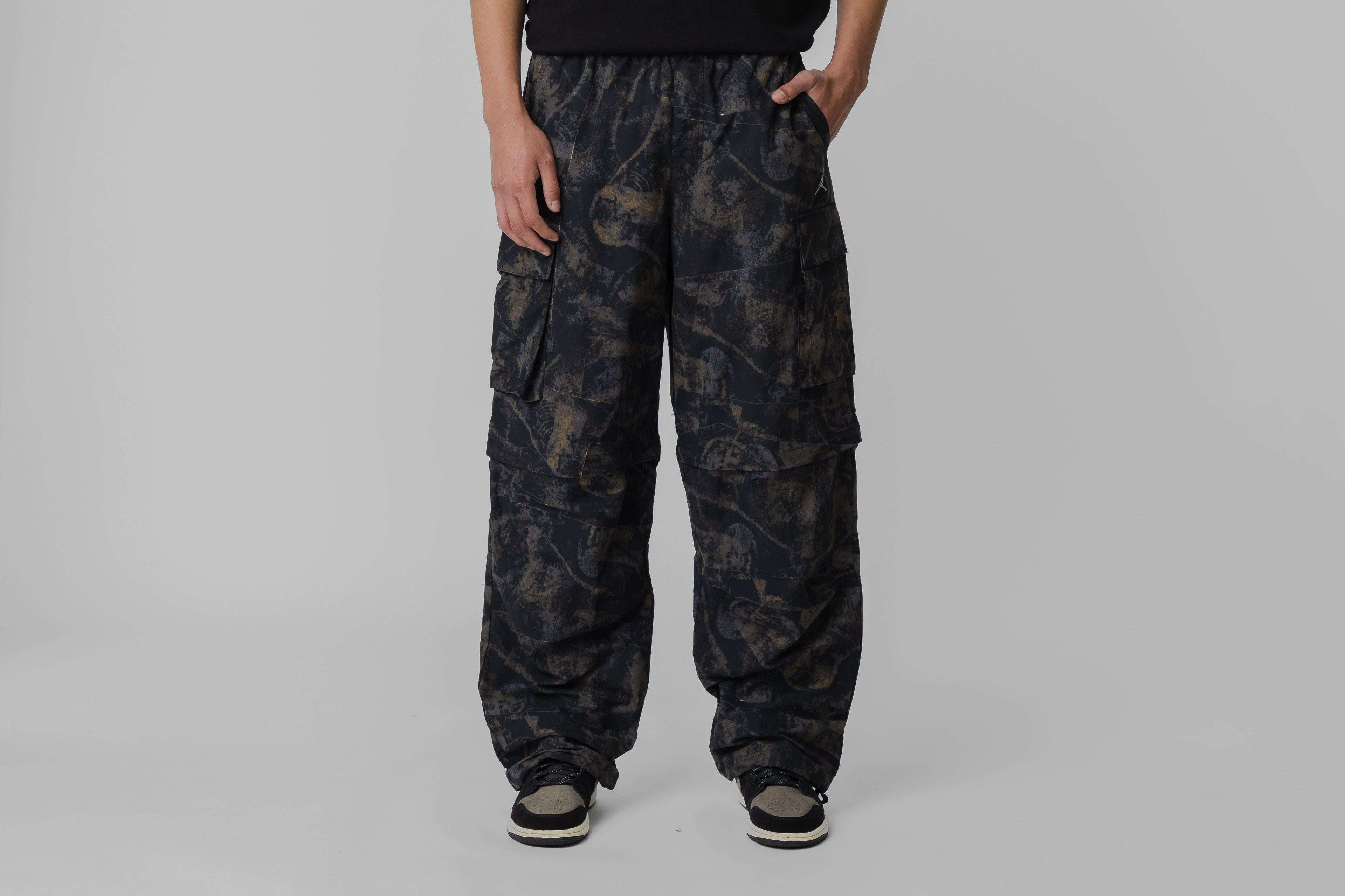 Jordan Brooklyn Hike Mike Convertible Pants 'Black' - IF1881-010 - Lust México