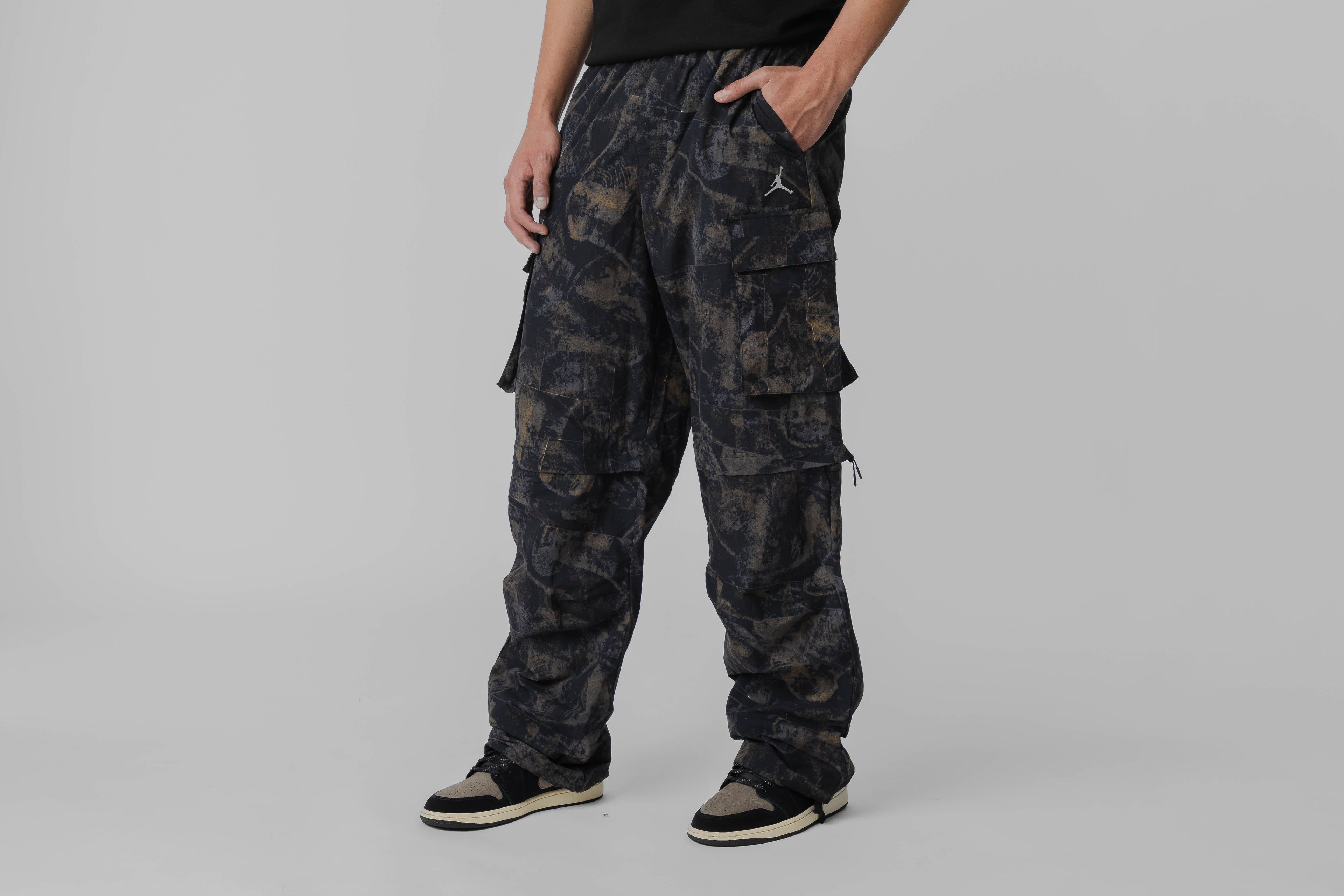 Jordan Brooklyn Hike Mike Convertible Pants 'Black' - IF1881-010 - Lust México