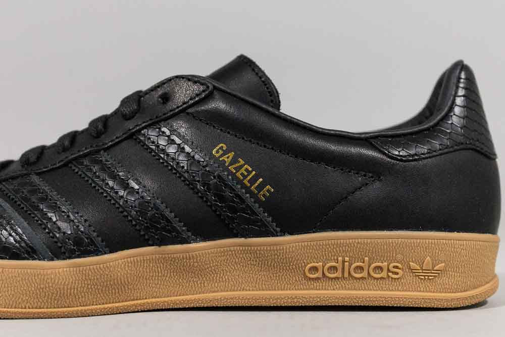 adidas Gazelle Indoor Snakeskin 'Core Black' - [sku] - Lust México