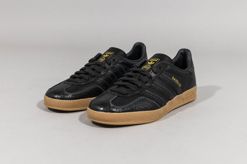 adidas Gazelle Indoor Snakeskin 'Core Black' - [sku] - Lust México