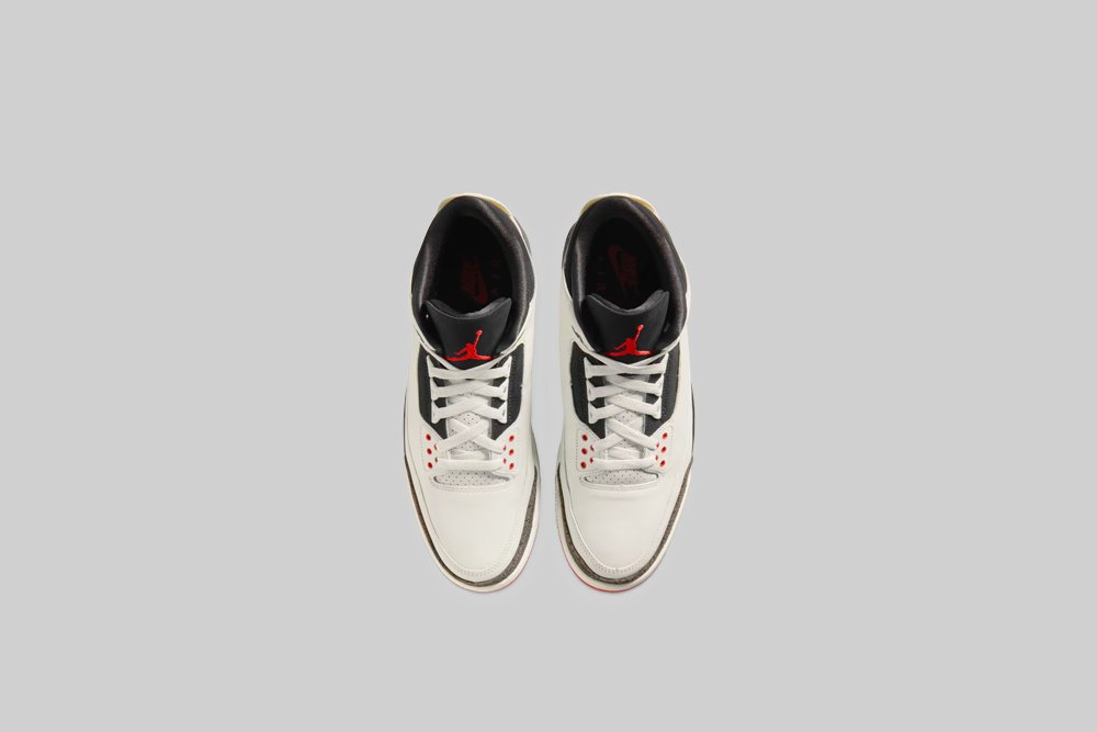 Air Jordan 3 'Sail and University Red' - IF4396-103 - Lust México
