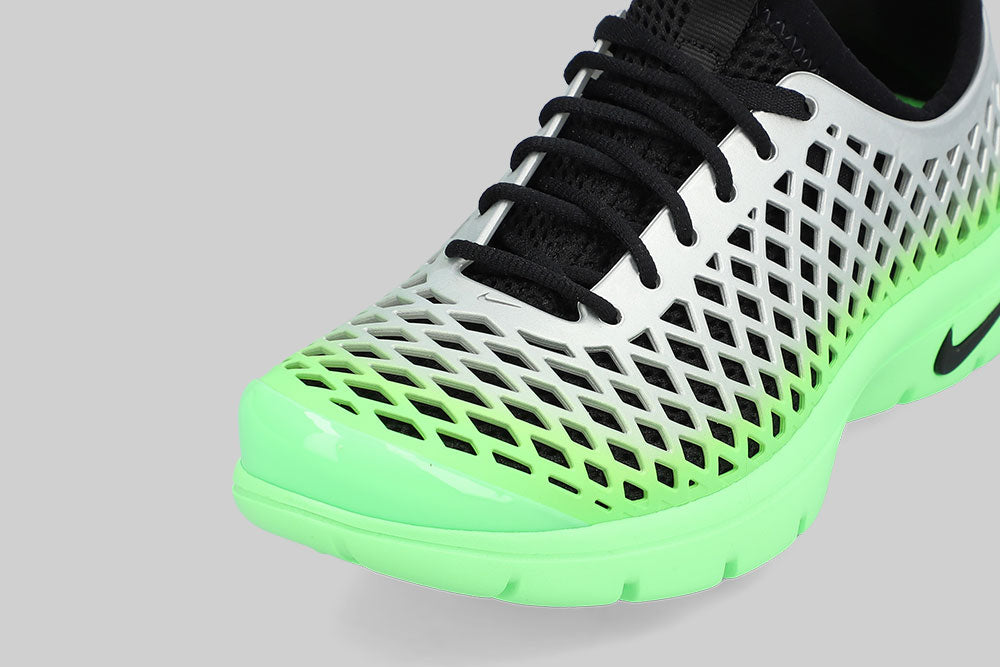 Women's Rejuven8 'Metallic Silver and Voltage Green' - IF5958-003