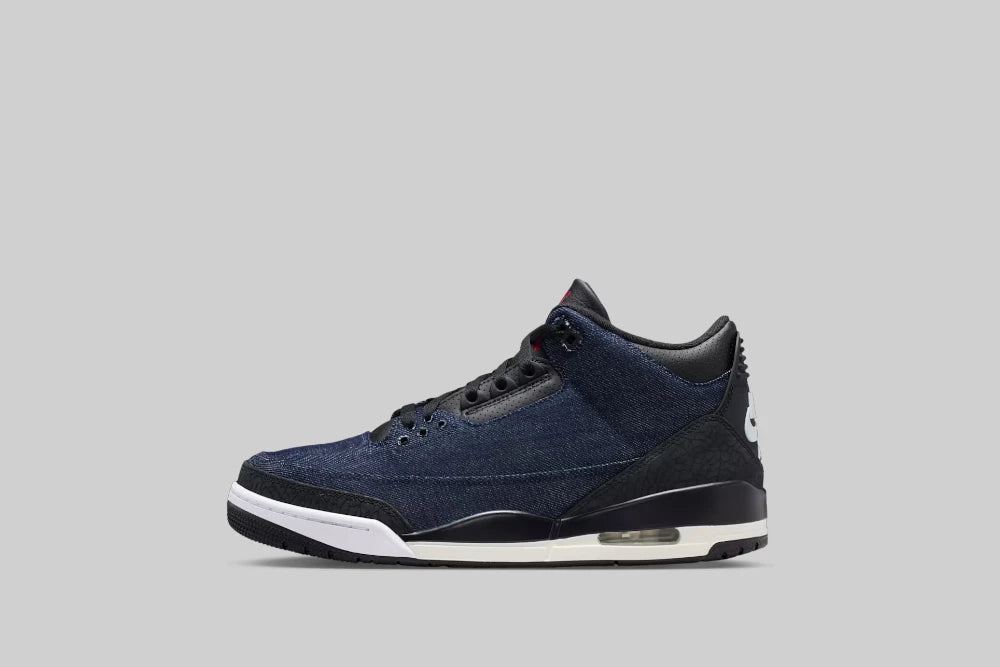 Air Jordan 3 x Levi's® 'Indigo and Gym Red' - IH7959-400 - Lust México