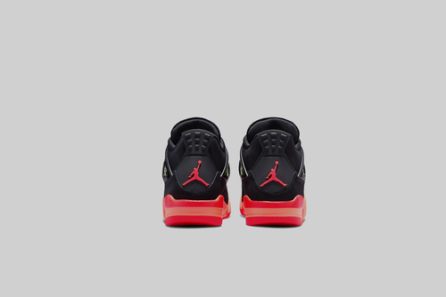 Air Jordan 4 Retro (GS) "Infrared 23" 'Black' - II1271-001 - Lust México