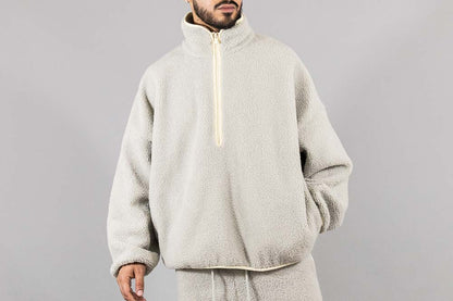 adidas Fear Of God Athletics Fleece Half Zip Sweatshirt