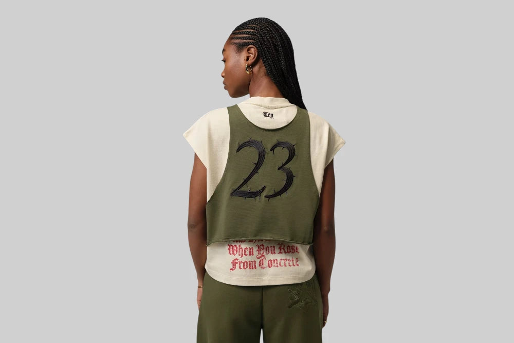 Women's Jordan x Teyana Taylor Short-Sleeve Tee - IM6357-133 - Lust México