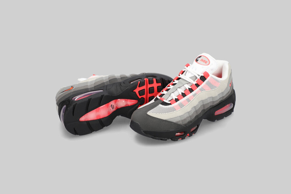 Nike Air Max 95 'Medium Ash and Solar Red' - IM7410-001 - Lust México