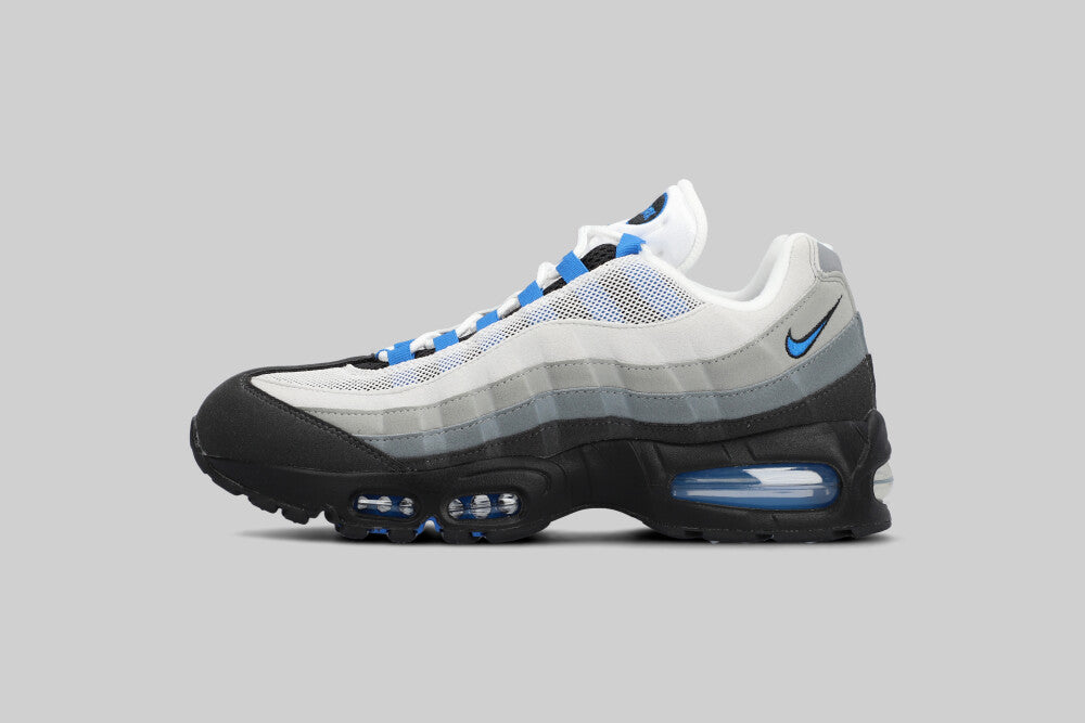 Nike Air Max 95 'Cool Grey and Blue Spark'