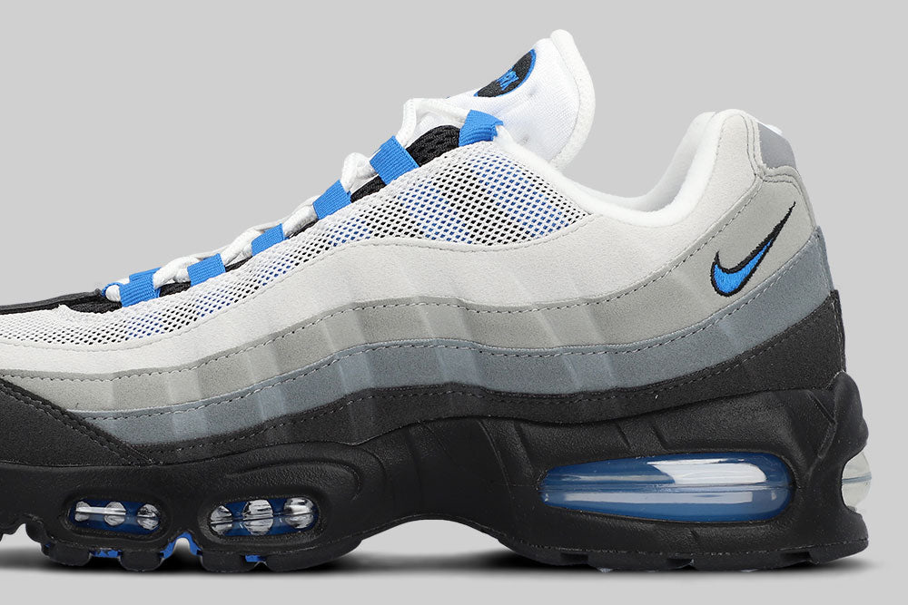 Nike Air Max 95 'Cool Grey and Blue Spark'