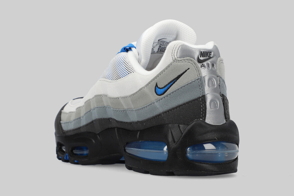 Nike Air Max 95 'Cool Grey and Blue Spark'