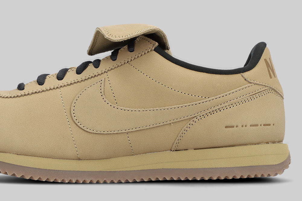 nike cortez beige leather