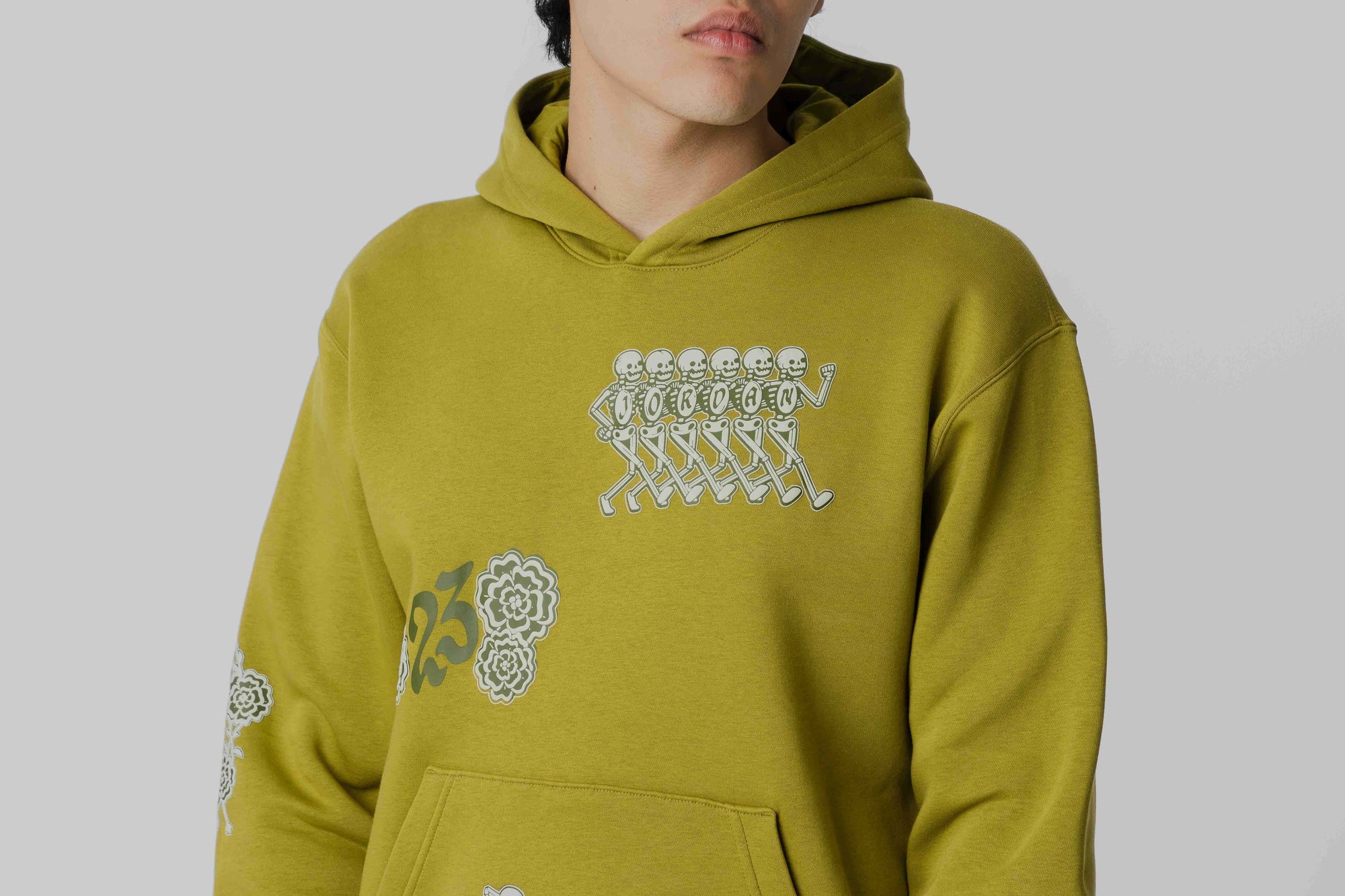 Jordan Brooklyn Fleece Pullover Hoodie 'Pacific Moss' - IM8209-307