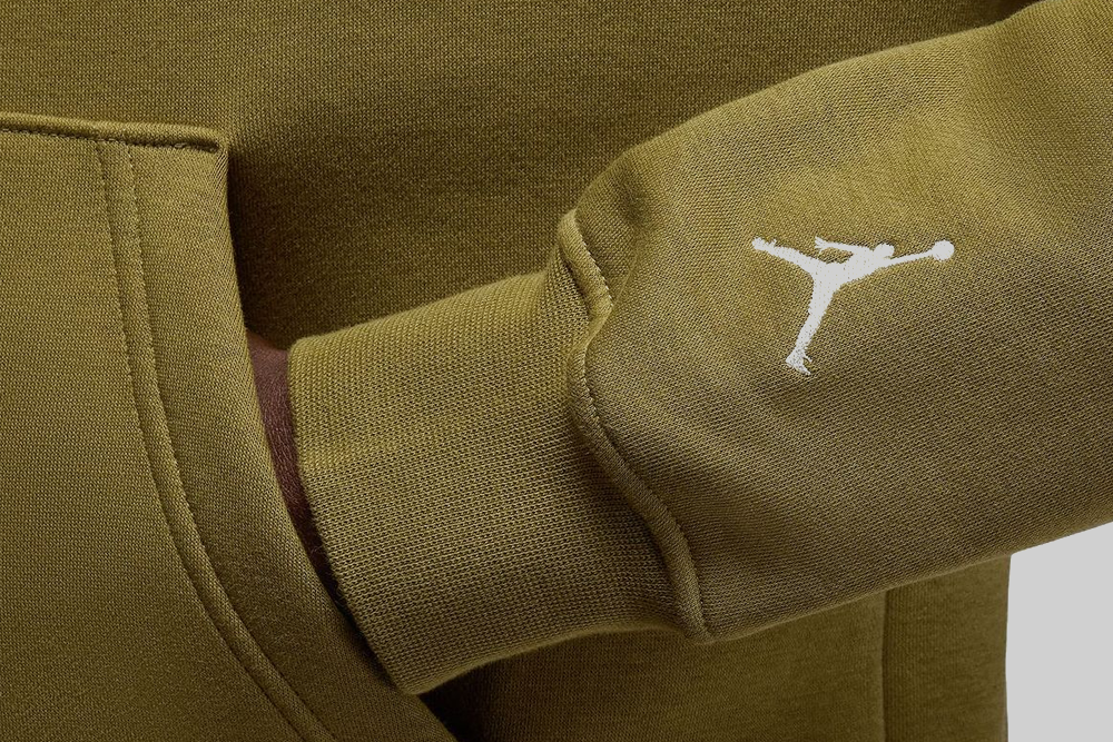 Jordan Brooklyn Fleece Pullover Hoodie 'Pacific Moss' - IM8209-307