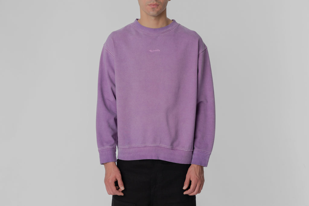 Lust Brand 26 Pigment Crewneck - LB26CRWMPIG-PUR